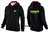 Womens Kansas City Chiefs Team Logo 2015 Full Zip Hoodie-57,baseball caps,new era cap wholesale,wholesale hats