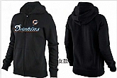 Womens Miami Dolphins Team Logo 2015 Full Zip Hoodie-12,baseball caps,new era cap wholesale,wholesale hats
