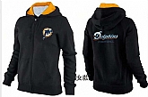 Womens Miami Dolphins Team Logo 2015 Full Zip Hoodie-41,baseball caps,new era cap wholesale,wholesale hats