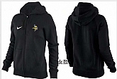 Womens Minnesota Vikings Team Logo 2015 Full Zip Hoodie-70,baseball caps,new era cap wholesale,wholesale hats