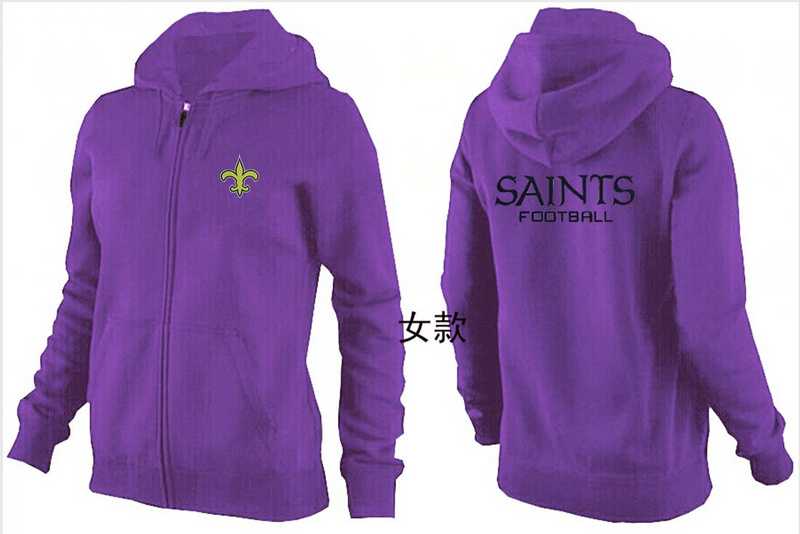 Womens New Orleans Saints Team Logo 2015 Full Zip Hoodie-47,We sell and wholesale Womens New Orleans Saints Team Logo 2015 Full Zip Hoodie-47 on line form chian!