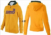 Womens New York Giants Team Logo 2015 Full Zip Hoodie-22,baseball caps,new era cap wholesale,wholesale hats