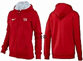Womens New York Giants Team Logo 2015 Full Zip Hoodie-30,baseball caps,new era cap wholesale,wholesale hats