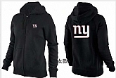 Womens New York Giants Team Logo 2015 Full Zip Hoodie-67,baseball caps,new era cap wholesale,wholesale hats