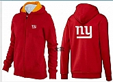 Womens New York Giants Team Logo 2015 Full Zip Hoodie-74,baseball caps,new era cap wholesale,wholesale hats