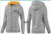 Womens New York Jets Team Logo 2015 Full Zip Hoodie-68,baseball caps,new era cap wholesale,wholesale hats