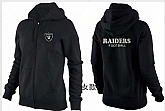 Womens Oakland Raiders Team Logo 2015 Full Zip Hoodie-49,baseball caps,new era cap wholesale,wholesale hats