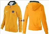 Womens Oakland Raiders Team Logo 2015 Full Zip Hoodie-66,baseball caps,new era cap wholesale,wholesale hats