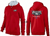 Womens Philadelphia Eagles Team Logo 2015 Full Zip Hoodie-10,baseball caps,new era cap wholesale,wholesale hats