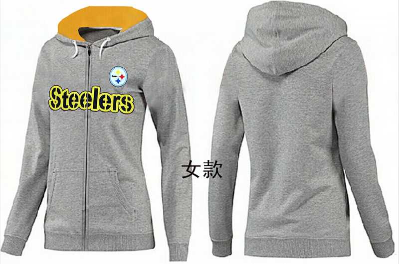 Womens Pittsburgh Steelers Team Logo 2015 Full Zip Hoodie-19,We sell and wholesale Womens Pittsburgh Steelers Team Logo 2015 Full Zip Hoodie-19 on line form chian!