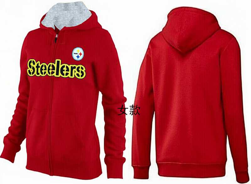 Womens Pittsburgh Steelers Team Logo 2015 Full Zip Hoodie-20,We sell and wholesale Womens Pittsburgh Steelers Team Logo 2015 Full Zip Hoodie-20 on line form chian!
