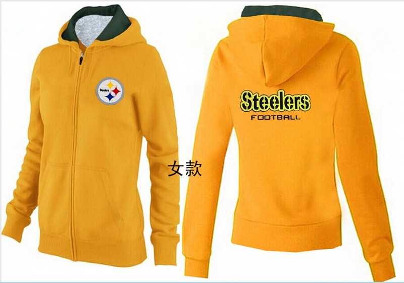 Womens Pittsburgh Steelers Team Logo 2015 Full Zip Hoodie-30,We sell and wholesale Womens Pittsburgh Steelers Team Logo 2015 Full Zip Hoodie-30 on line form chian!