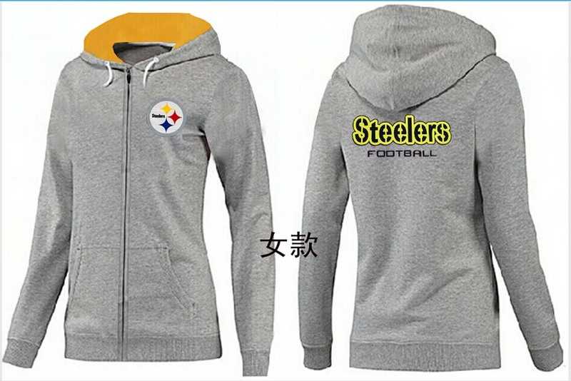 Womens Pittsburgh Steelers Team Logo 2015 Full Zip Hoodie-35,We sell and wholesale Womens Pittsburgh Steelers Team Logo 2015 Full Zip Hoodie-35 on line form chian!