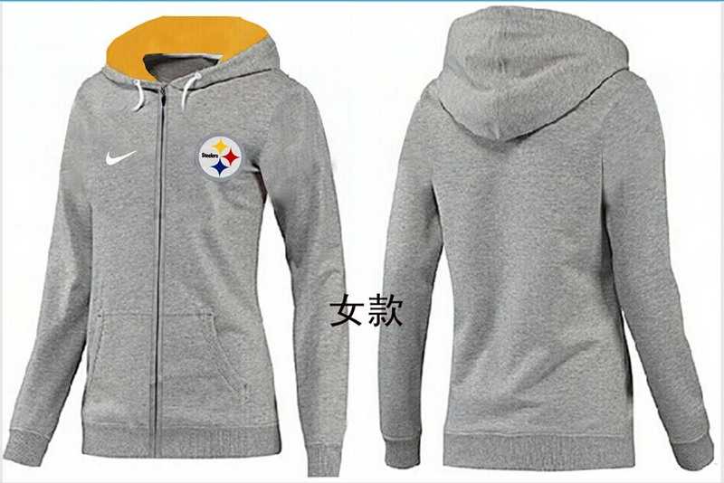 Womens Pittsburgh Steelers Team Logo 2015 Full Zip Hoodie-63,We sell and wholesale Womens Pittsburgh Steelers Team Logo 2015 Full Zip Hoodie-63 on line form chian!