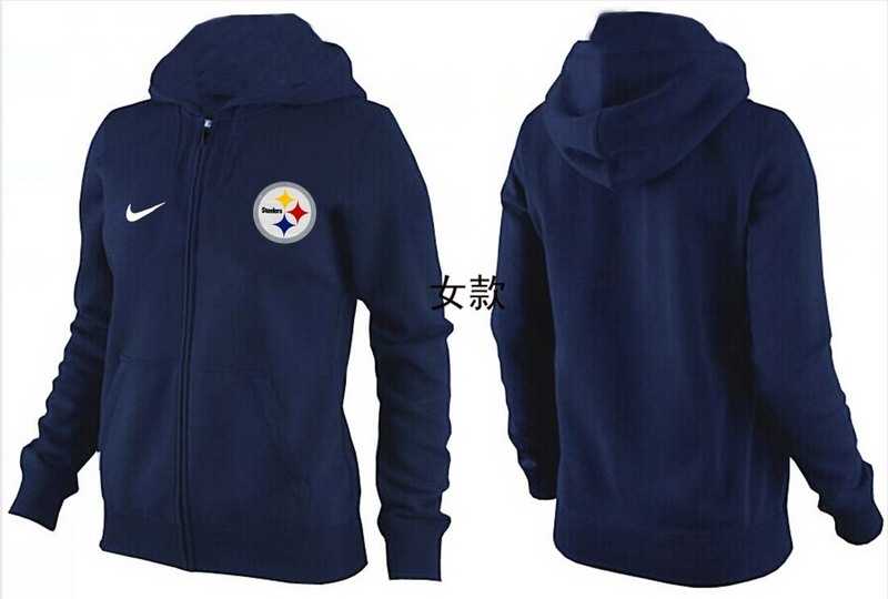 Womens Pittsburgh Steelers Team Logo 2015 Full Zip Hoodie-73,We sell and wholesale Womens Pittsburgh Steelers Team Logo 2015 Full Zip Hoodie-73 on line form chian!