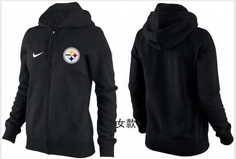 Womens Pittsburgh Steelers Team Logo 2015 Full Zip Hoodie-74,We sell and wholesale Womens Pittsburgh Steelers Team Logo 2015 Full Zip Hoodie-74 on line form chian!
