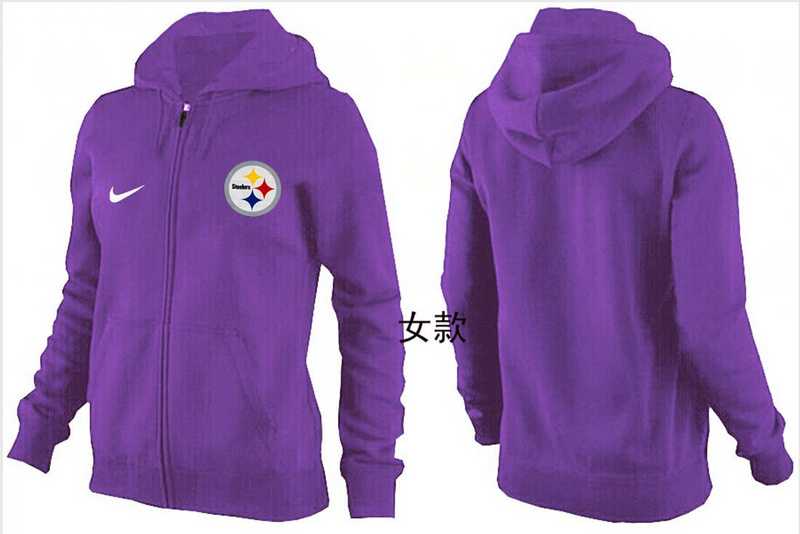 Womens Pittsburgh Steelers Team Logo 2015 Full Zip Hoodie-75,We sell and wholesale Womens Pittsburgh Steelers Team Logo 2015 Full Zip Hoodie-75 on line form chian!