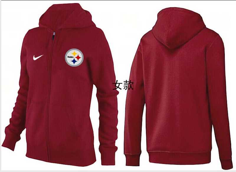 Womens Pittsburgh Steelers Team Logo 2015 Full Zip Hoodie-76,We sell and wholesale Womens Pittsburgh Steelers Team Logo 2015 Full Zip Hoodie-76 on line form chian!