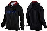 Womens San Diego Chargers Team Logo 2015 Full Zip Hoodie-21,baseball caps,new era cap wholesale,wholesale hats