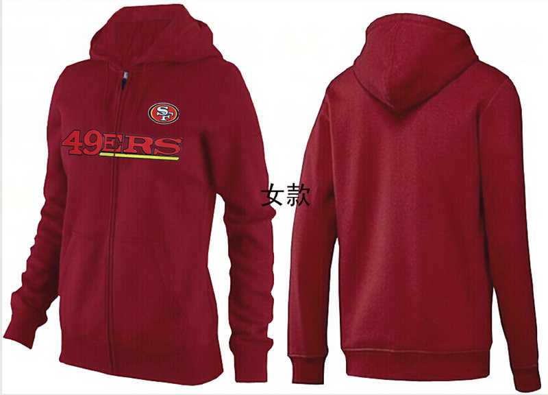 Womens San Francisco 49ers Team Logo 2015 Full Zip Hoodie-14,We sell and wholesale Womens San Francisco 49ers Team Logo 2015 Full Zip Hoodie-14 on line form chian!