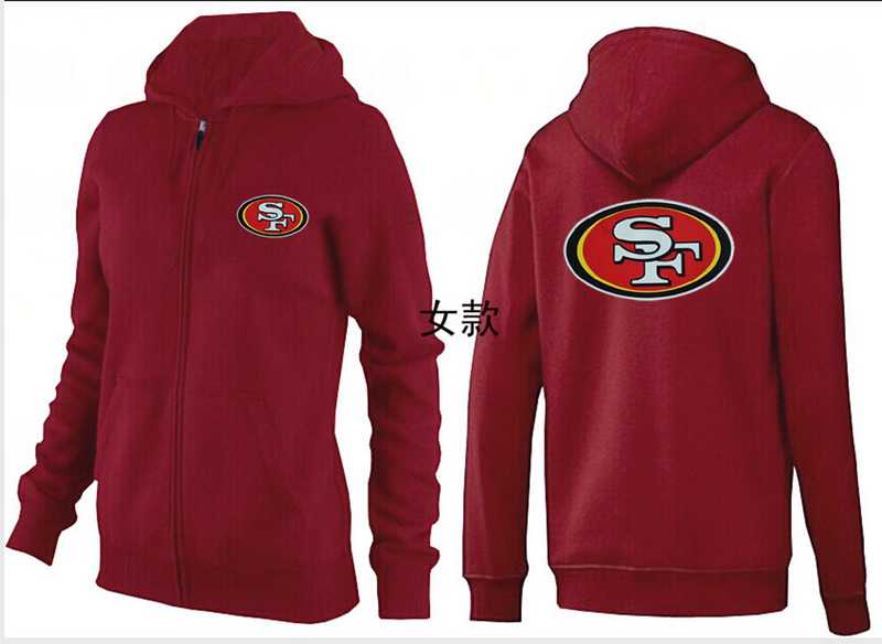 Womens San Francisco 49ers Team Logo 2015 Full Zip Hoodie-53,We sell and wholesale Womens San Francisco 49ers Team Logo 2015 Full Zip Hoodie-53 on line form chian!