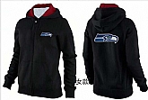 Womens Seattle Seahawks Team Logo 2015 Full Zip Hoodie-48,baseball caps,new era cap wholesale,wholesale hats