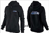 Womens Seattle Seahawks Team Logo 2015 Full Zip Hoodie-57,baseball caps,new era cap wholesale,wholesale hats