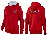 Womens Tampa Bay Buccaneers Team Logo 2015 Full Zip Hoodie-32,baseball caps,new era cap wholesale,wholesale hats
