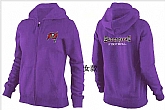 Womens Tampa Bay Buccaneers Team Logo 2015 Full Zip Hoodie-38,baseball caps,new era cap wholesale,wholesale hats