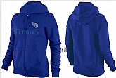 Womens Tennessee Titans Team Logo 2015 Full Zip Hoodie-10,baseball caps,new era cap wholesale,wholesale hats