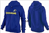 Womens Washington Redskins Team Logo 2015 Full Zip Hoodie-10,baseball caps,new era cap wholesale,wholesale hats