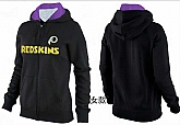 Womens Washington Redskins Team Logo 2015 Full Zip Hoodie-23,baseball caps,new era cap wholesale,wholesale hats
