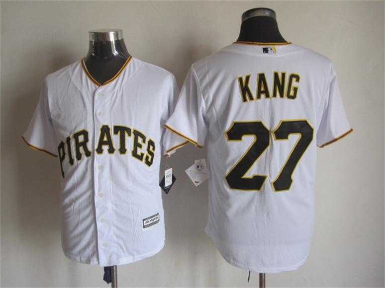 Majestic Pittsburgh Pirates #27 Kang White MLB Stitched Jerseys,We sell and wholesale Majestic Pittsburgh Pirates #27 Kang White MLB Stitched Jerseys on line form chian!
