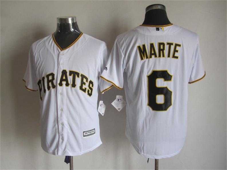Majestic Pittsburgh Pirates #6 Martie White MLB Stitched Jerseys,We sell and wholesale Majestic Pittsburgh Pirates #6 Martie White MLB Stitched Jerseys on line form chian!