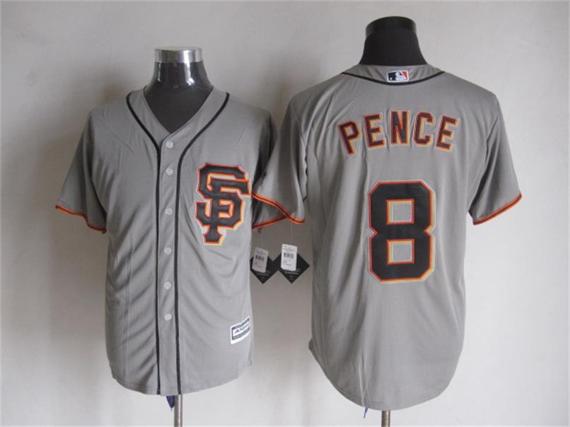 Majestic San Francisco Giants #8 Hunter Pence Gray MLB Stitched Jerseys,We sell and wholesale Majestic San Francisco Giants #8 Hunter Pence Gray MLB Stitched Jerseys on line form chian!