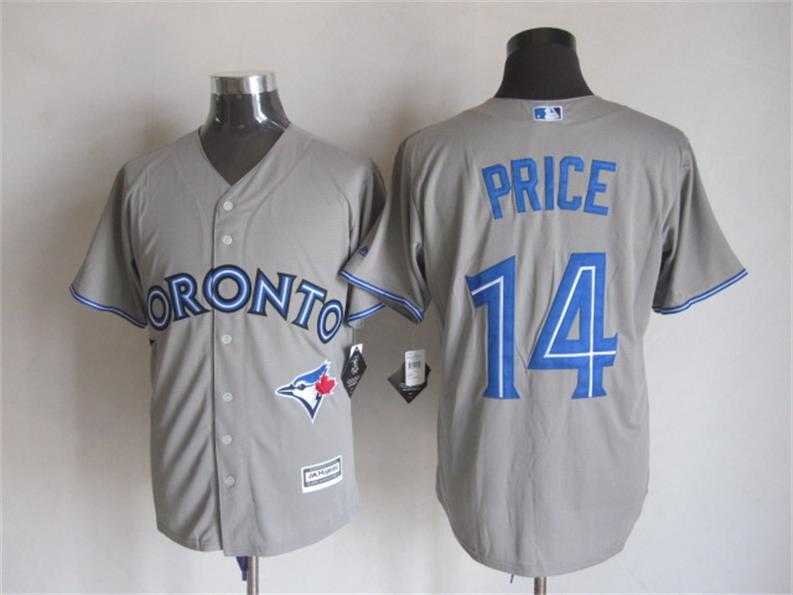 Majestic Toronto Blue Jays #14 David Price Gray MLB Stitched Jerseys,We sell and wholesale Majestic Toronto Blue Jays #14 David Price Gray MLB Stitched Jerseys on line form chian!