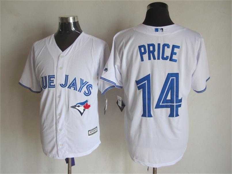 Majestic Toronto Blue Jays #14 David Price White MLB Stitched Jerseys,We sell and wholesale Majestic Toronto Blue Jays #14 David Price White MLB Stitched Jerseys on line form chian!