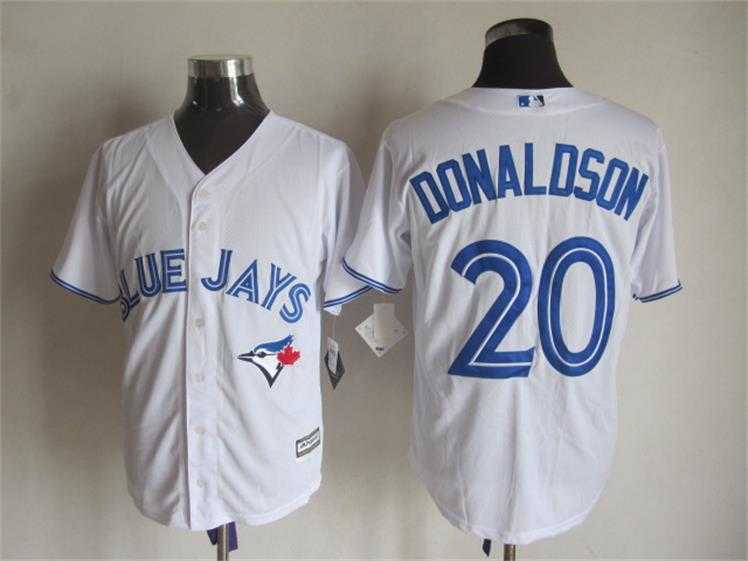 Majestic Toronto Blue Jays #20 Josh Donaldson White MLB Stitched Jerseys,We sell and wholesale Majestic Toronto Blue Jays #20 Josh Donaldson White MLB Stitched Jerseys on line form chian!