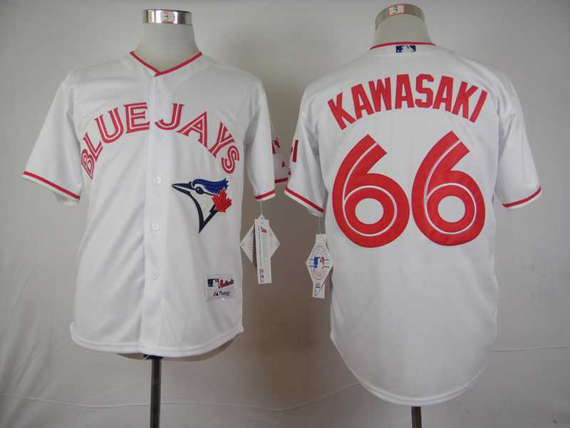 Toronto Blue Jays #66 Kawasaki 2015 White Cool Base Jerseys,We sell and wholesale Toronto Blue Jays #66 Kawasaki 2015 White Cool Base Jerseys on line form chian!