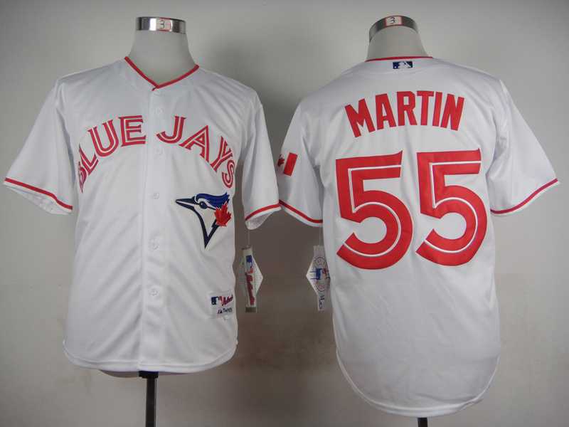 Toronto Blue Jays #55 Russell Martin 2015 White Canada Day Home Jerseys,We sell and wholesale Toronto Blue Jays #55 Russell Martin 2015 White Canada Day Home Jerseys on line form chian!