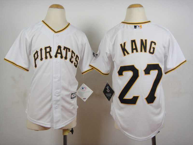 Youth Pittsburgh Pirates #27 Kang 2015 White Cool Base Jerseys,We sell and wholesale Youth Pittsburgh Pirates #27 Kang 2015 White Cool Base Jerseys on line form chian!