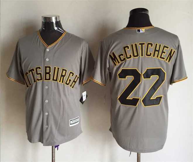 Majestic Pittsburgh Pirates #22 Andrew McCutchen Gray 2015 MLB Stitched Jerseys,We sell and wholesale Majestic Pittsburgh Pirates #22 Andrew McCutchen Gray 2015 MLB Stitched Jerseys on line form chian!
