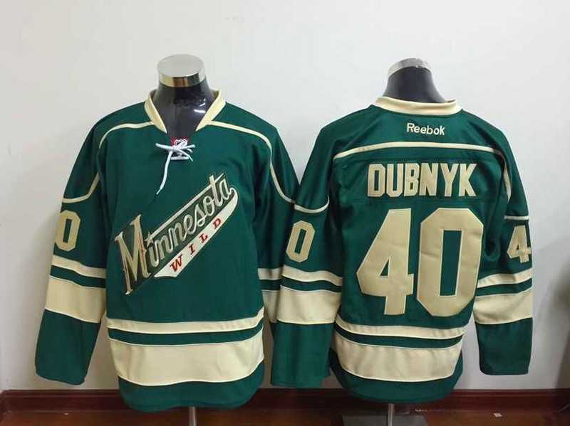Minnesota Wilds #40 Dubnyk Green Jerseys,We sell and wholesale Minnesota Wilds #40 Dubnyk Green Jerseys on line form chian!