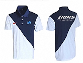 Detroit Lions Printed Team Logo 2015 Nike Polo Shirt (4),baseball caps,new era cap wholesale,wholesale hats