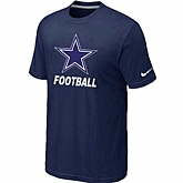 Men's Dallas cowboys Nike Cardinal Facility T-Shirt D.Blue,baseball caps,new era cap wholesale,wholesale hats