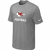 Men's Kansas City Chiefs Nike Cardinal Facility T-Shirt L.Gray,baseball caps,new era cap wholesale,wholesale hats