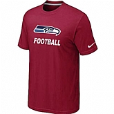 Men's Seattle Seahawks Nike Cardinal Facility T-Shirt Red,baseball caps,new era cap wholesale,wholesale hats