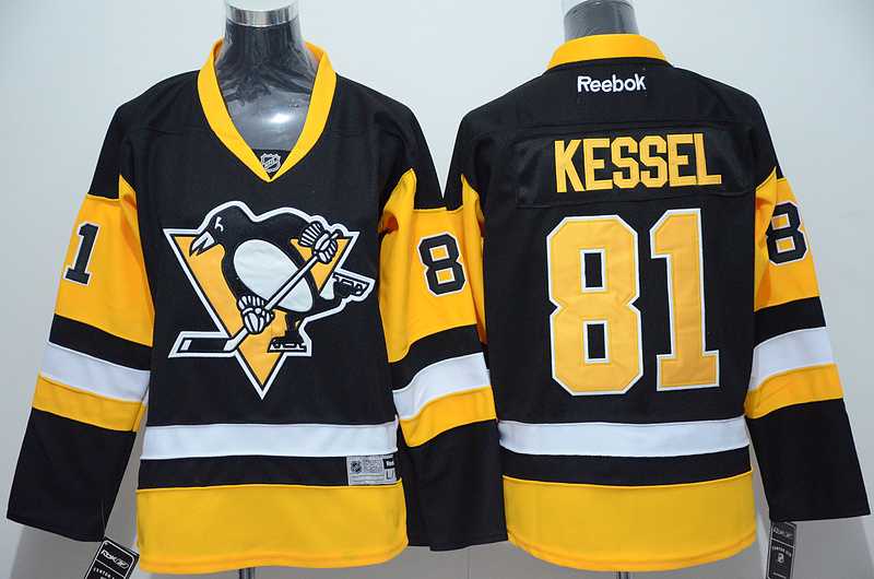Youth Pittsburgh Penguins #81 Phil Kessel Black-Yellow Third Jerseys,We sell and wholesale Youth Pittsburgh Penguins #81 Phil Kessel Black-Yellow Third Jerseys on line form chian!