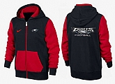 Men Philadelphia Eagles 2015 Team Logo Full Zip NFL Hoodie (2),baseball caps,new era cap wholesale,wholesale hats
