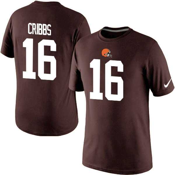 Men Nike Cleveland Browns 16 Cribbs Pride Name x26 Number T-Shirt Brown,We sell and wholesale Men Nike Cleveland Browns 16 Cribbs Pride Name x26 Number T-Shirt Brown on line form chian!